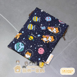 斜背包（狗狗圖案，台灣/日本布料）