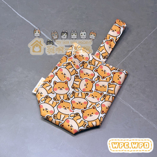 雙面防水杯套（狗狗圖案，台灣防水布料）