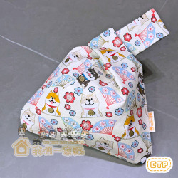 手腕袋（狗狗圖案，台灣/日本布料）