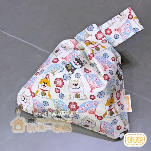 手腕袋（狗狗圖案，台灣/日本布料）